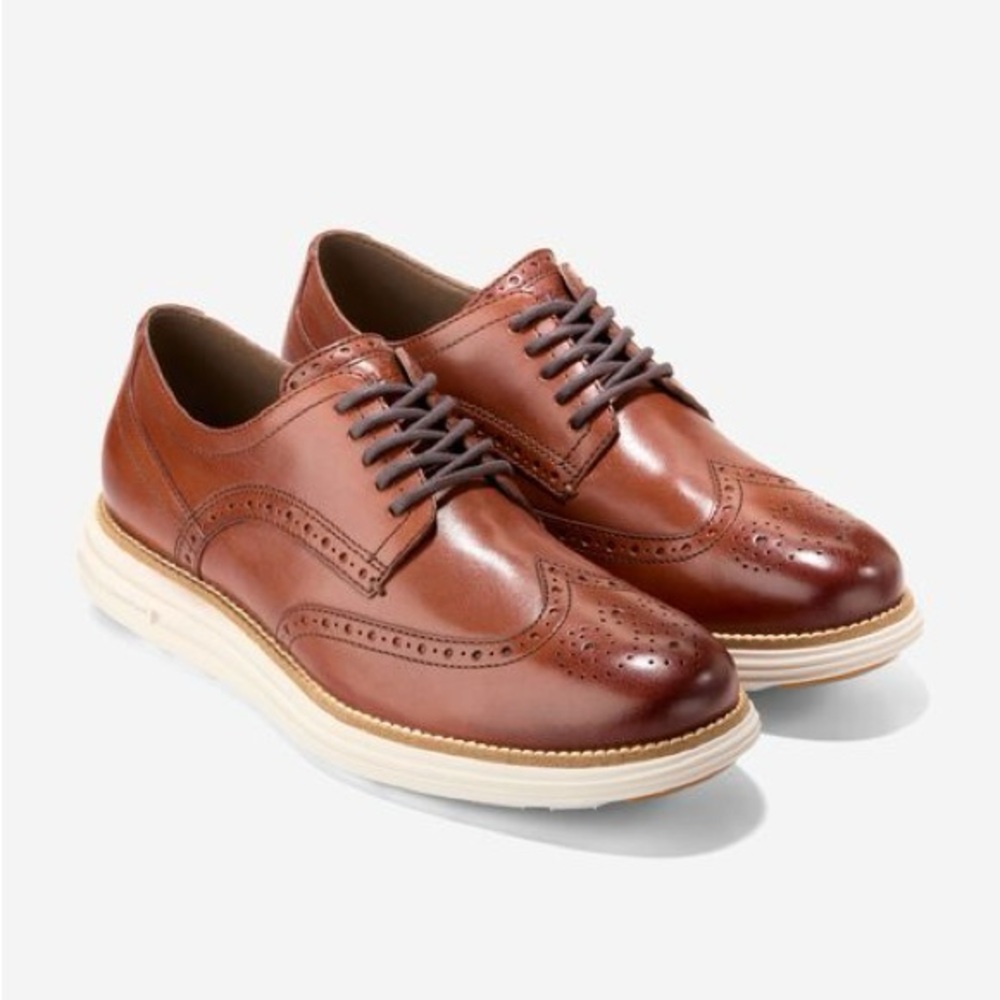 M Brown Woodbury Cole Haan OriginalGrand Oxford Shoe Size 10 |F19